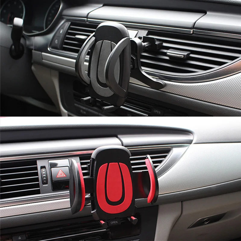 1 шт. автомобильная подставка для телефона с креплением на вентиляционное