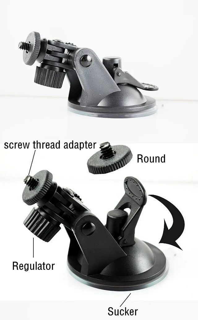 Лидер продаж 2015 Универсальный Автомобильный видеорегистратор на присоске