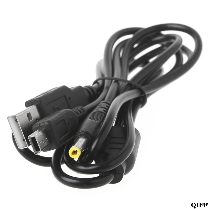 

Прямая поставка и оптовая продажа 2-в-1 USB кабель для передачи данных и зарядки, зарядный шнур для PSP 2000 3000, игровые аксессуары APR28