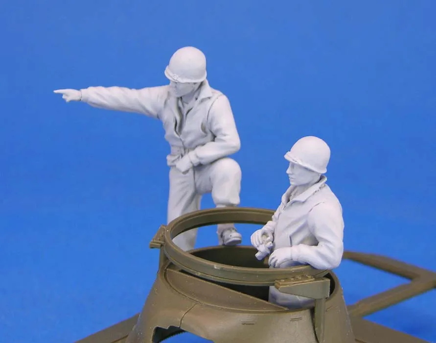 1/35 модельная фигурка из смолы наборы США М8 Грейхаунд набор экипажа в разобранном виде Неокрашенный