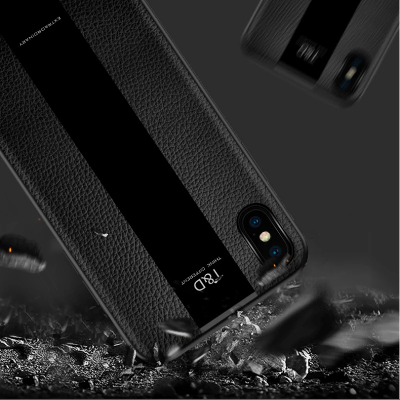 Роскошный чехол из искусственной кожи для Iphone XS Max XR Porsche Style мягкий силиконовый
