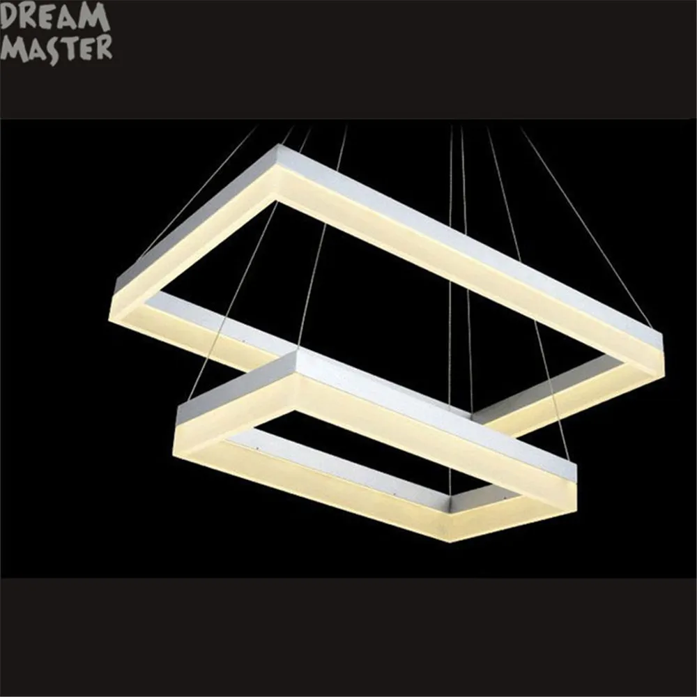 Современные 2 светодиодный угольные светодиодные подвесные светильники для