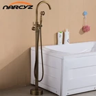 Смесители для ванны античныйчерный напольный смеситель для ванны набор для душа смеситель для ванны кран для ванной XT379