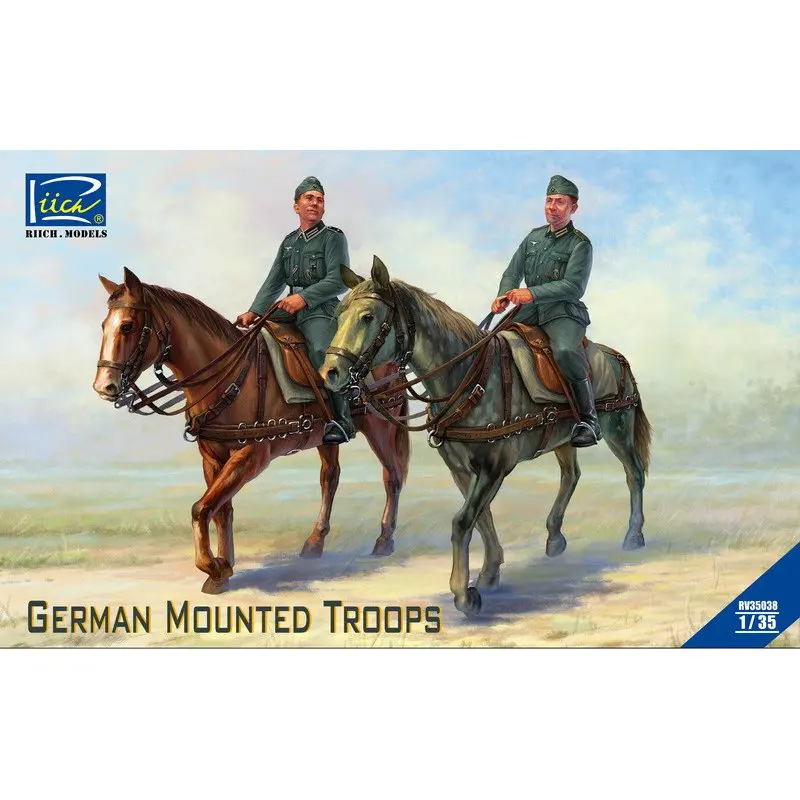 Модели Riich RV35038 1/35 комплект немецкой модели установленные в масштабе