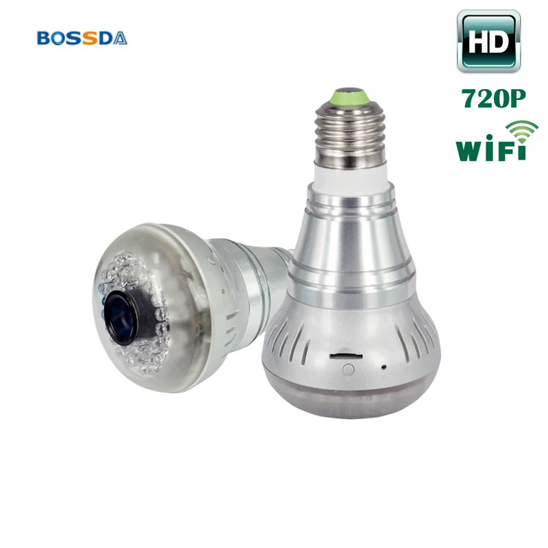 MINI HD Wifi IP Indoor Bulb Light Camera Wireless Network Lamp Surveillance Micro 720P Mini Smart Home Night Vision Cam |