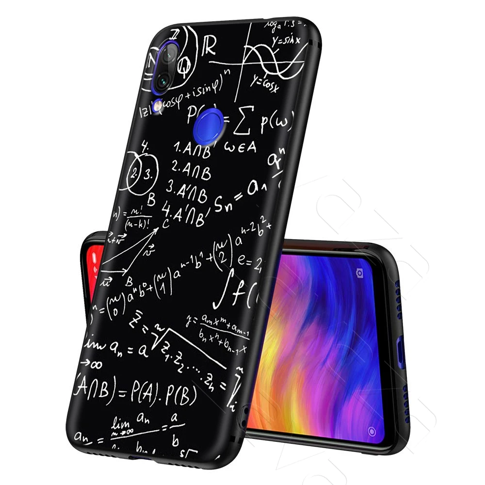 Лаваза формулы Math Formul Математика чехол для Xiaomi Redmi Note 4A 4X 5 5A 6 6A 7 S2 Pro Go Prime Plus |