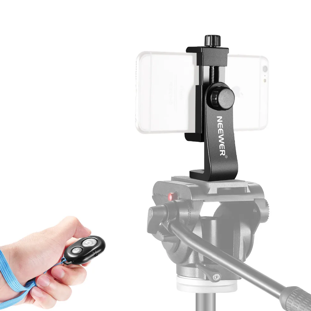 Держатель для смартфона Neewer вертикальный кронштейн с Bluetooth дистанционным