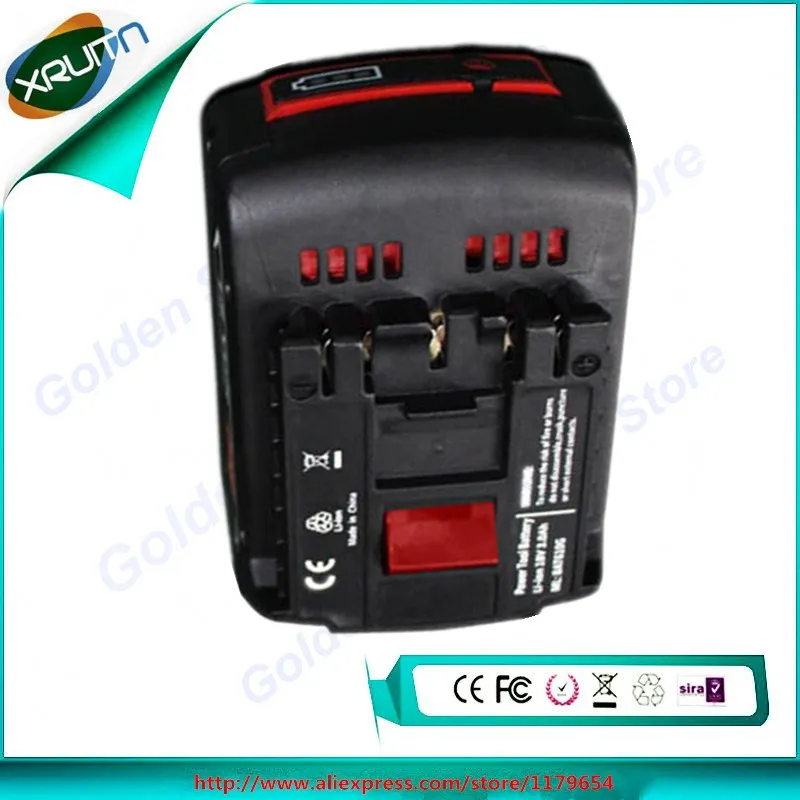 XRUITN 18V 4. 0Ah/4000mAh аккумуляторная батарея Аккумуляторный Инструмент Аккумуляторная