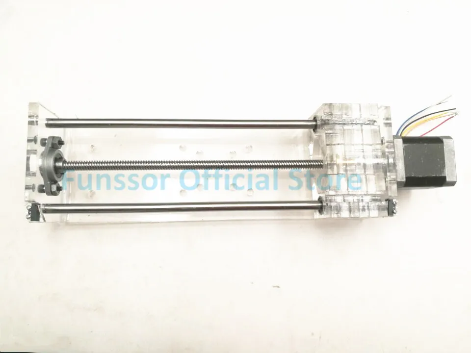 TR8x8 свинцовый винт Z axis CNC линейный слайдер направляющая эффективный ход 100-300 мм со