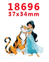 PR-18696 Наборы для творчества Герой мультфильма с плоской задней частью Плоские наклейки 30 штук. PR-18489-18906 - Цвет: PR-18696