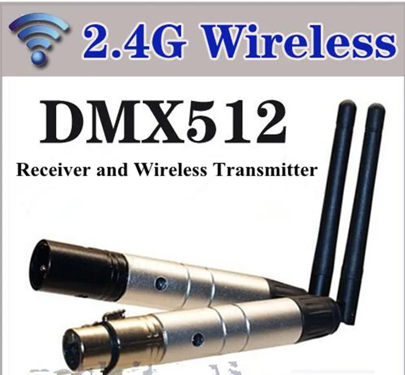 Бесплатная доставка! Заводская розетка 2 4G 126Ch DMX512 беспроводной трансивер