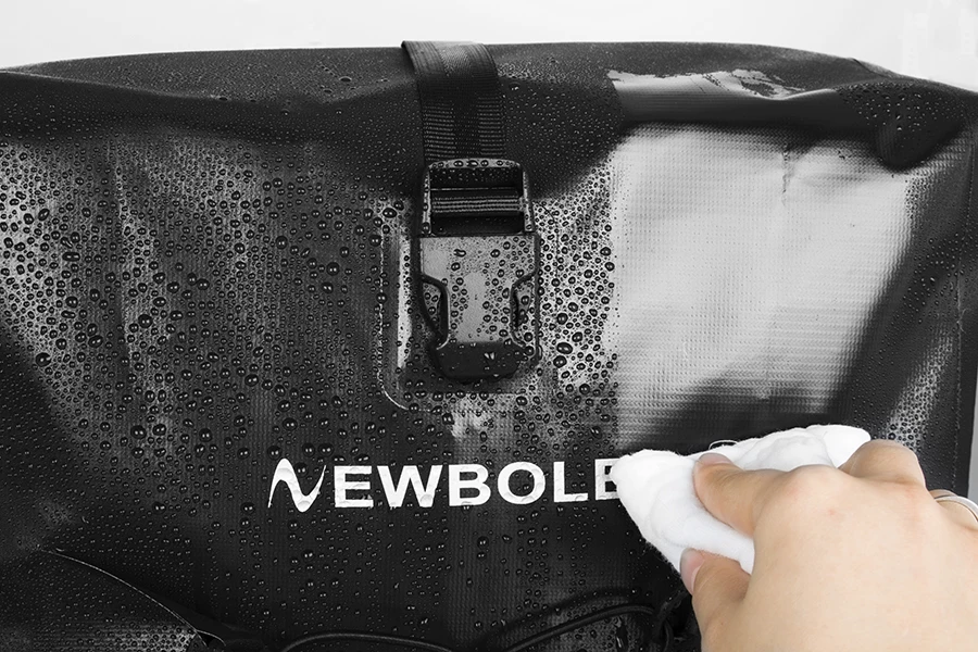 NEWBOLER 27L Водонепроницаемая велосипедная сумка, велосипедная задняя стойка Pannier, велосипедная Сумка-переноска, сиденье, седло, задний хвост, багажник, сумка для хранения багажа