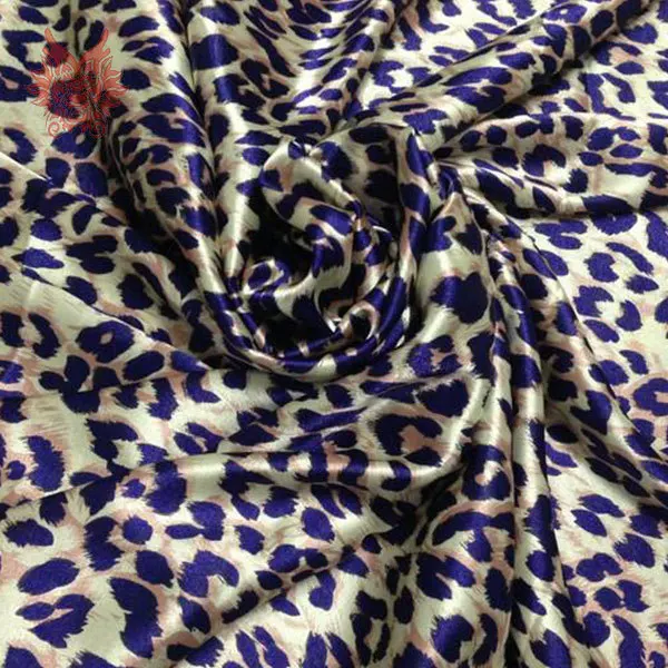 2017 Мода sexy браун синий леопардовый полиэстер спандекс искусственного шелковой