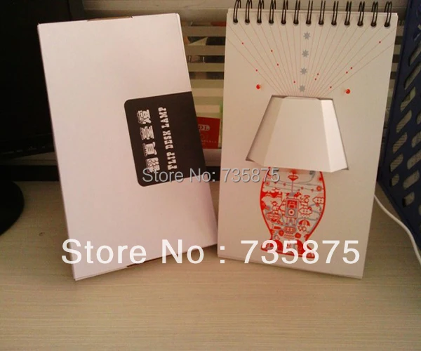 Creative page by lamp calendar table free shipping | Лампы и освещение