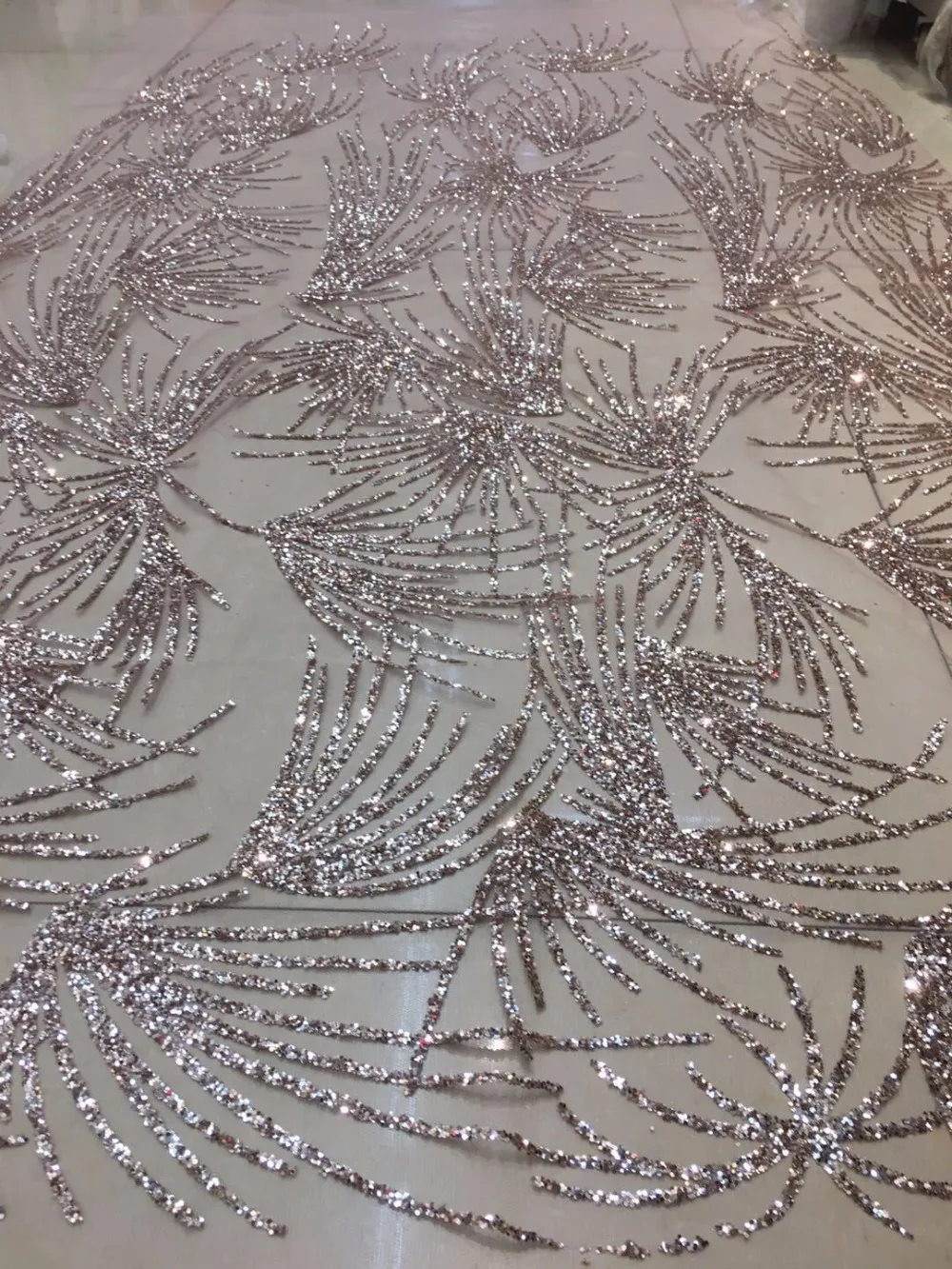 

African glued glitter lace with high quality SYJ-72013 sparkle embroidery special fabrics for party