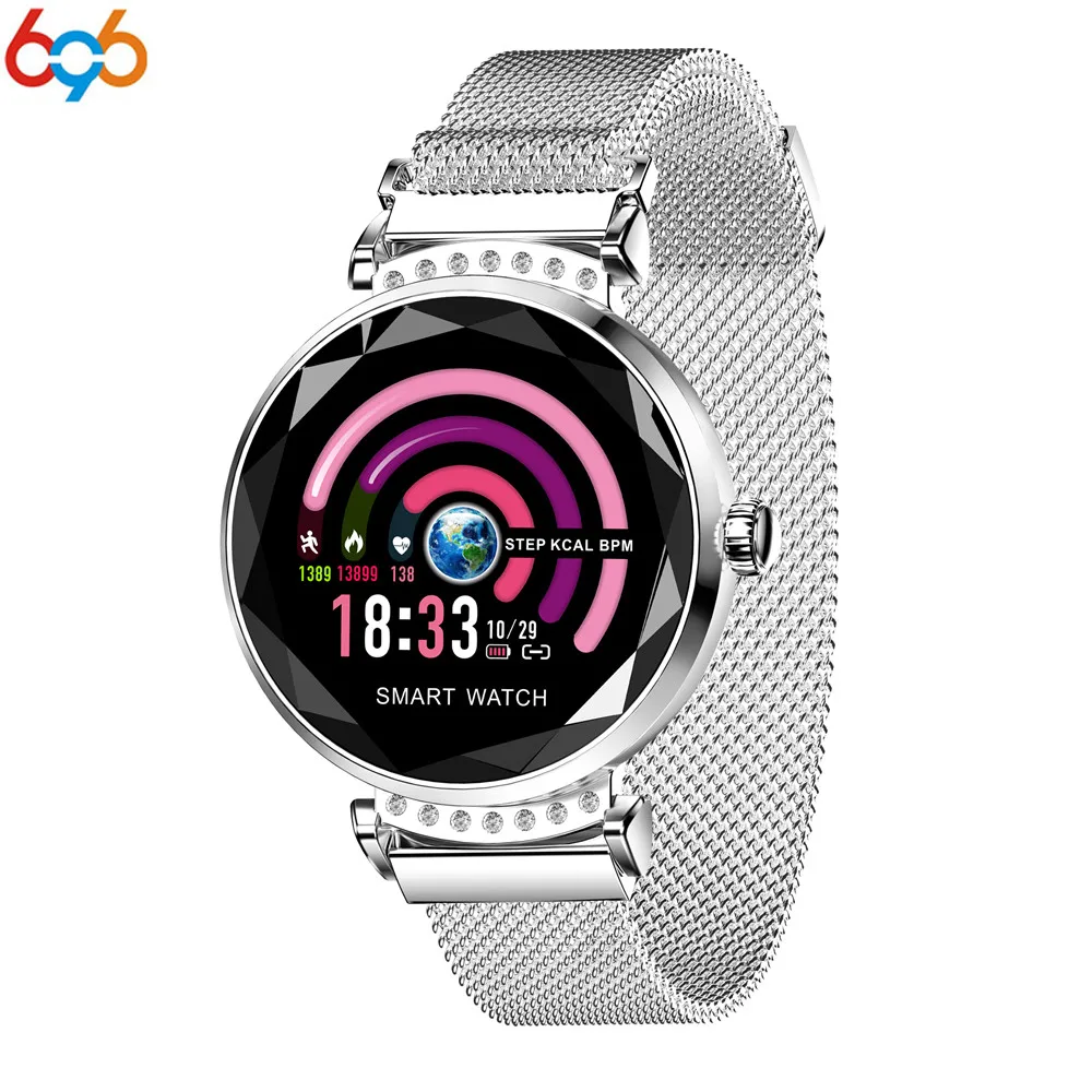 696 модные часы Smart Watch Для женщин очаровательный браслет монитор сердечного ритма