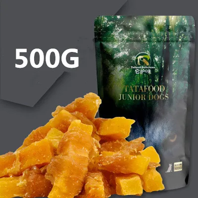 Корм для домашних животных 500 г закуски собак Картофельная курица шелковая