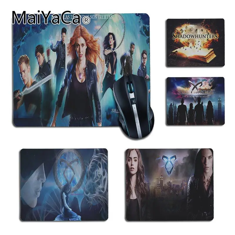 Коврик для мыши MaiYaCa Shadowhunters комфортный коврик ТВ шоу игровой с рисунком мягкие