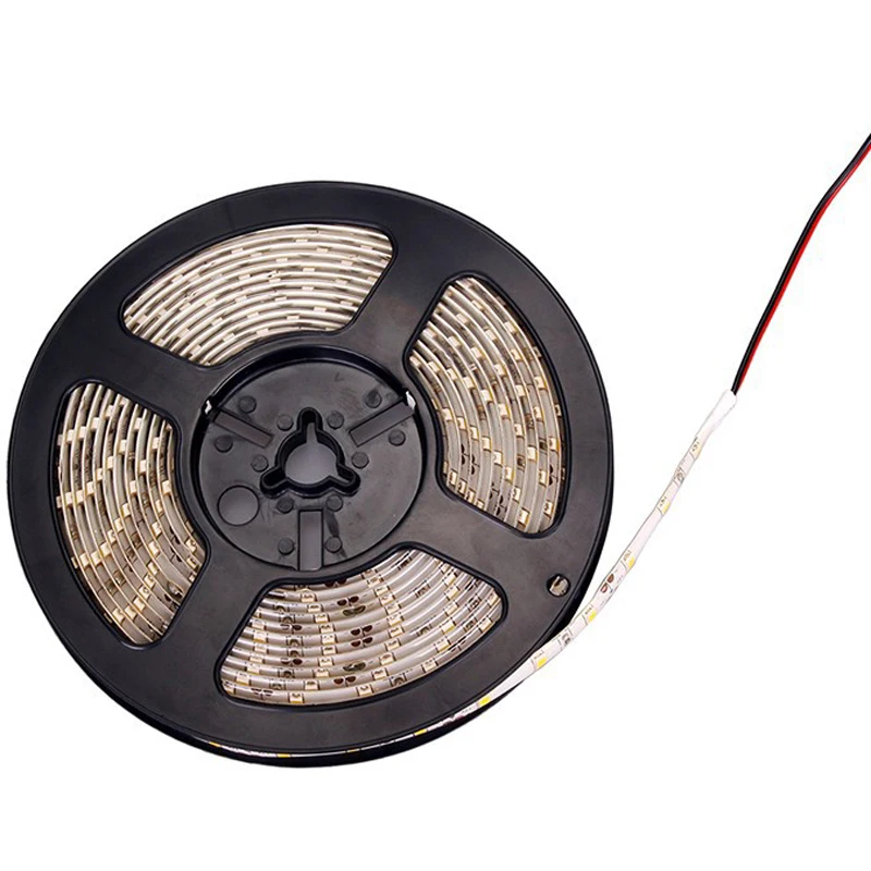 5 м 12 В Гибкая 300 Светодиодная лента 5630 SMD светильник ный теплый белый свет для