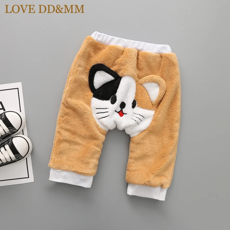 Одежда для малышей LOVE DD & MM штаны зимняя новая одежда мальчиков и девочек теплые