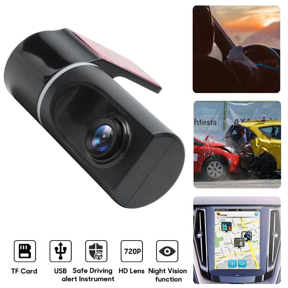 USB автомобильный видеорегистратор камера видео рекордер ADAS Full HD 720P широкоугольный объектив тире камера для Android 6,0 8,0 автомобильный DVD Мониторинг Поддержка