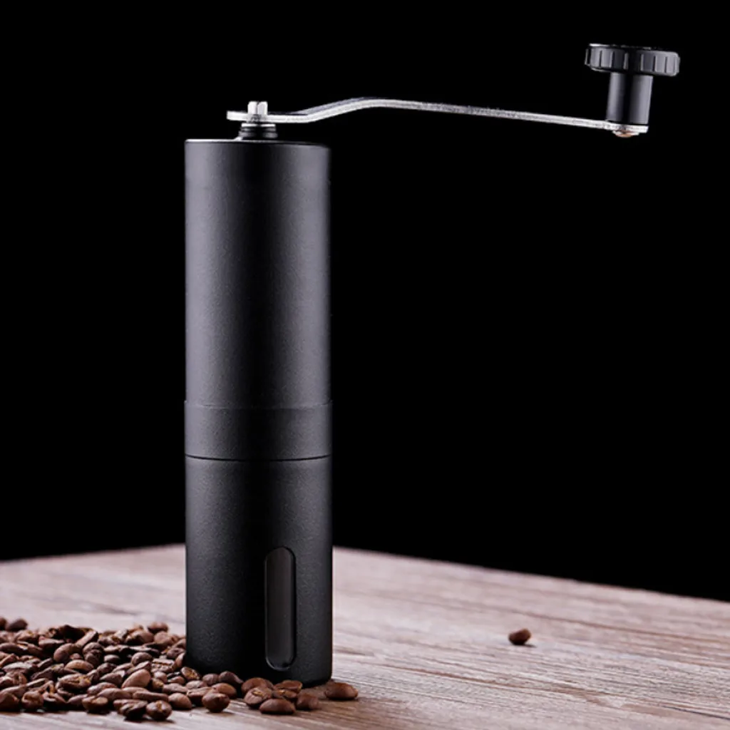 

Portable Coffee Grinder Mini Stainless Steel Hand Manual Handmade Manual Coffee Grinder, Whole Bean Conical Burr Mill Grinders