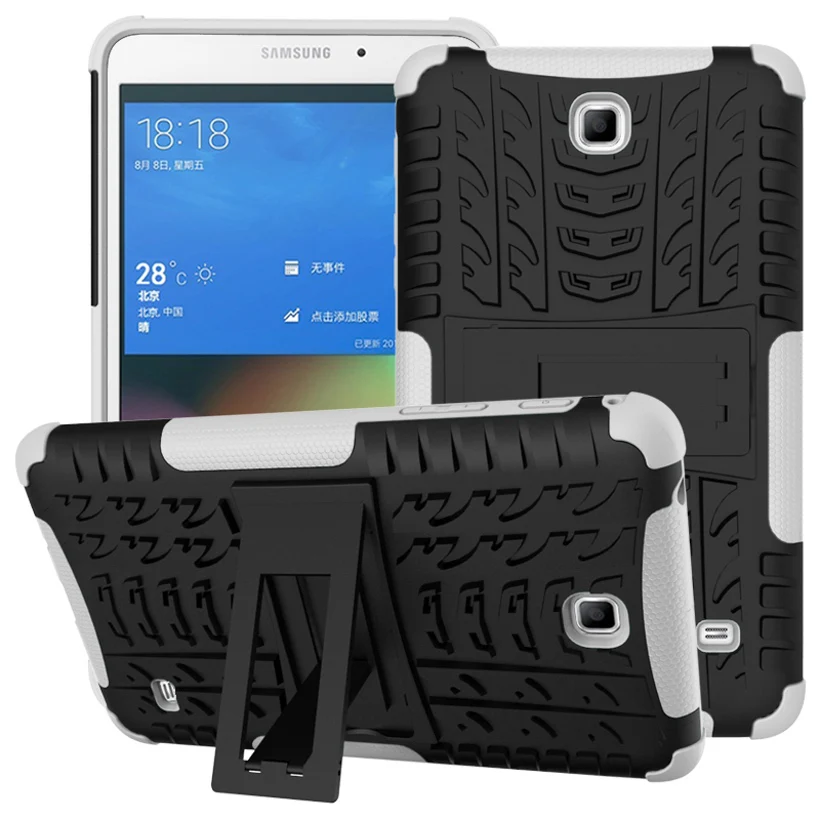 White 001 Планшетный чехол для samsung Galaxy Tab 4 7,0 8,0 10,1 S2 9,7 3 Lite E 9,6 T385 P580 T110 T230 T280 T350 T550 T560 T580 T715 T815 - Цвет: White 001