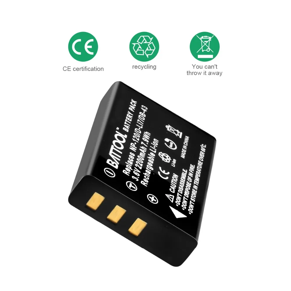 2pcs/lot NP-120 NP120 NP 120 2200mAh 3.6v rechargeable Camera Battery For FUJIFILM FUJI F10 F11 603 M603 Zoom z1 | Электроника