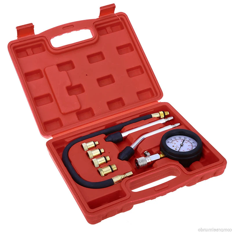 

New Engine Cylinder Pressure Gauge Compression Tester Diagnostic Tool Kit