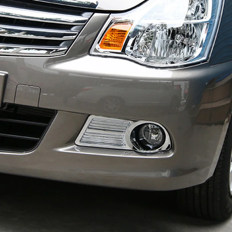 Бесплатная доставка Высокое качество ABS хромированные передние противотуманные