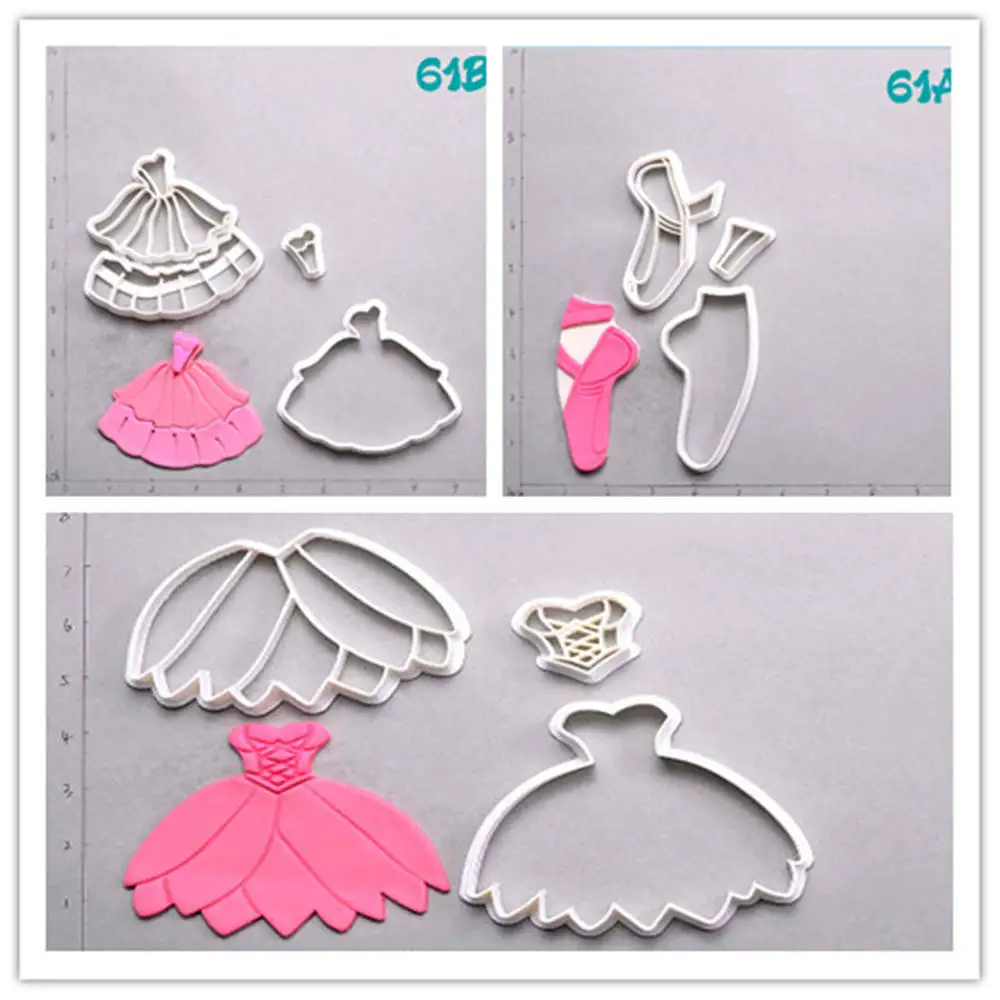 Преет балетки случайное платье Sharp печенья набор из быстрорежущей