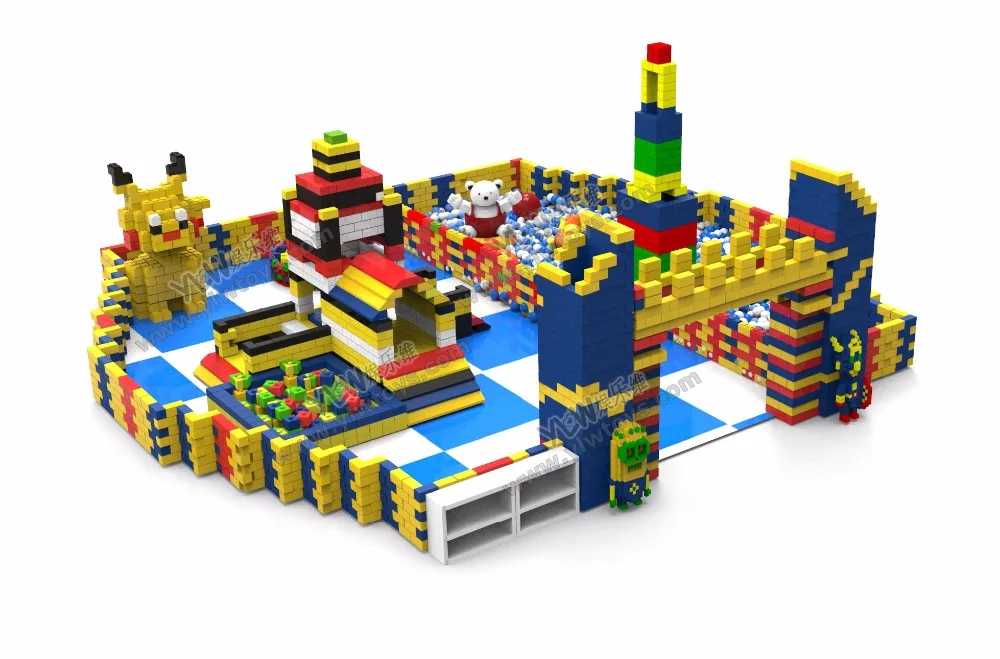 Индивидуальные домашние строительные блоки EPP DIY детская игровая площадка