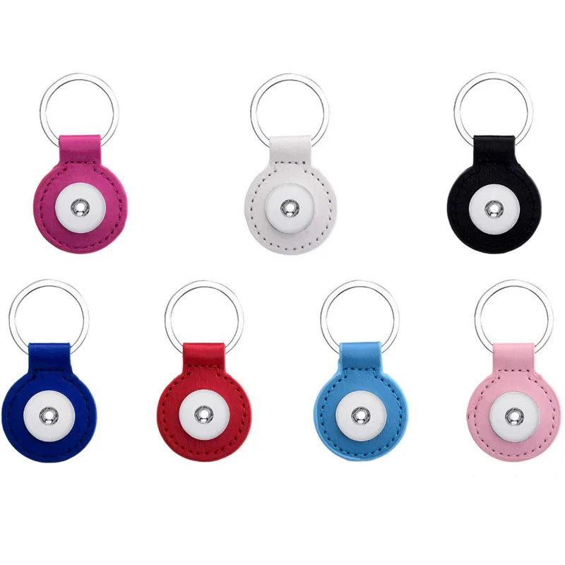 Кольцо для ключей из искусственной кожи 8 цветов 18 мм|fashion key chain|key chainleather ring |