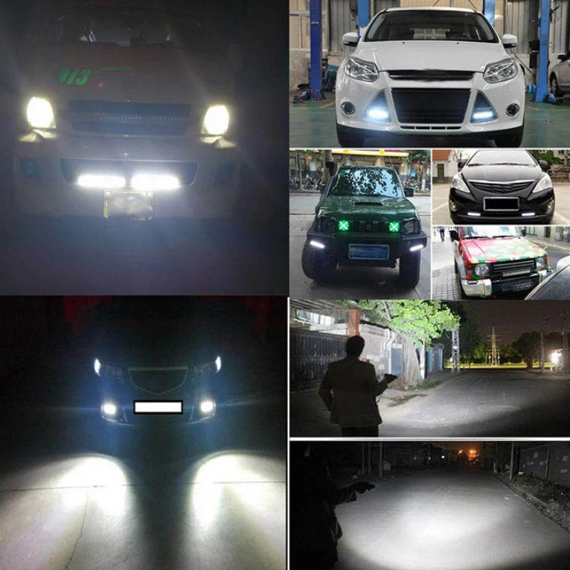 Niscarda 6 дюймов 12 В 48 Вт 16 Светодиодный светильник бар Рабочая лампа луч потока лампа вождения автомобиля Противотуманные фары для Jeep Грузовик Трактор Лодка прицеп