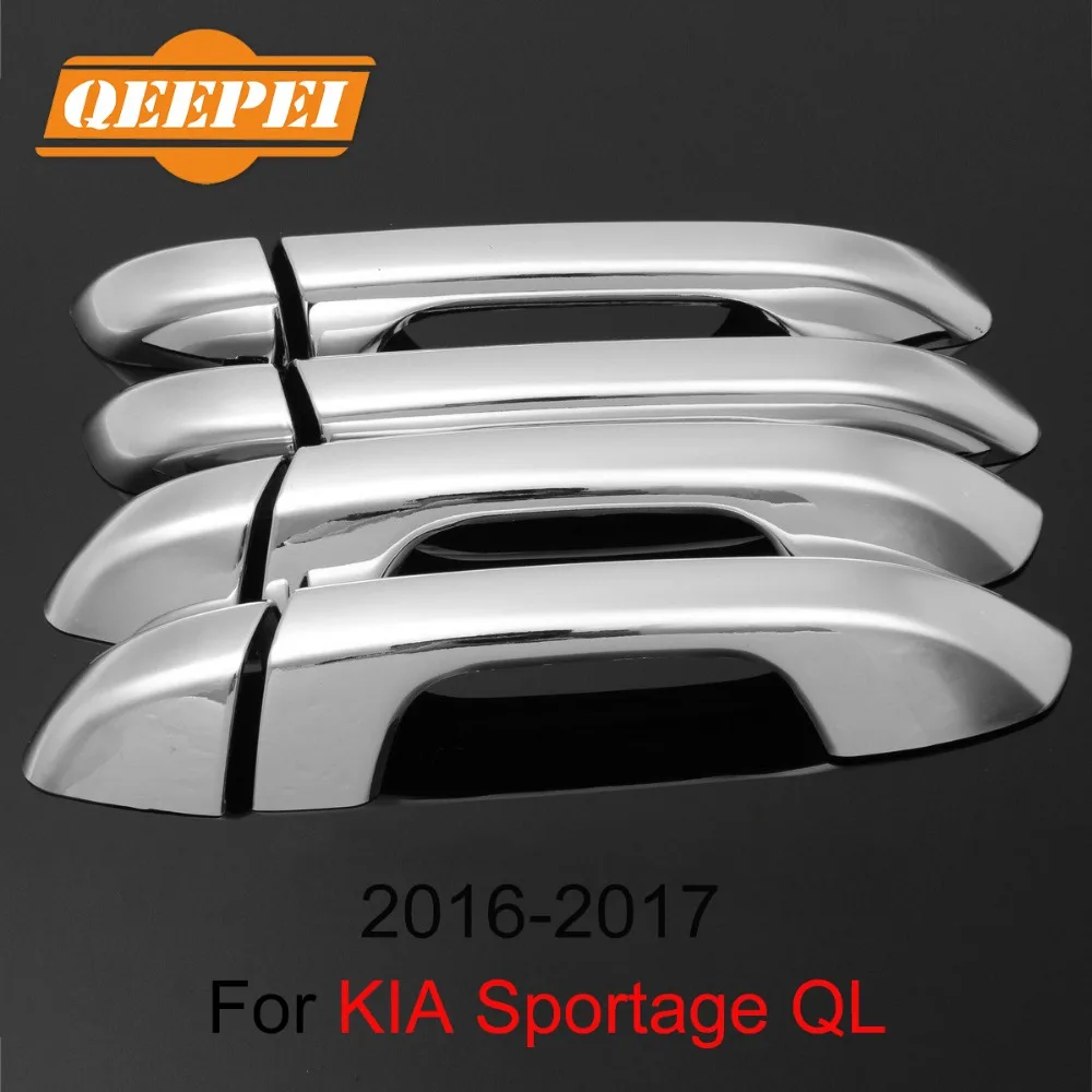 QEEPEI 8 шт. новый автомобиль дверные ручки Крышка наружными для KIA Sportage QL 2016 2017