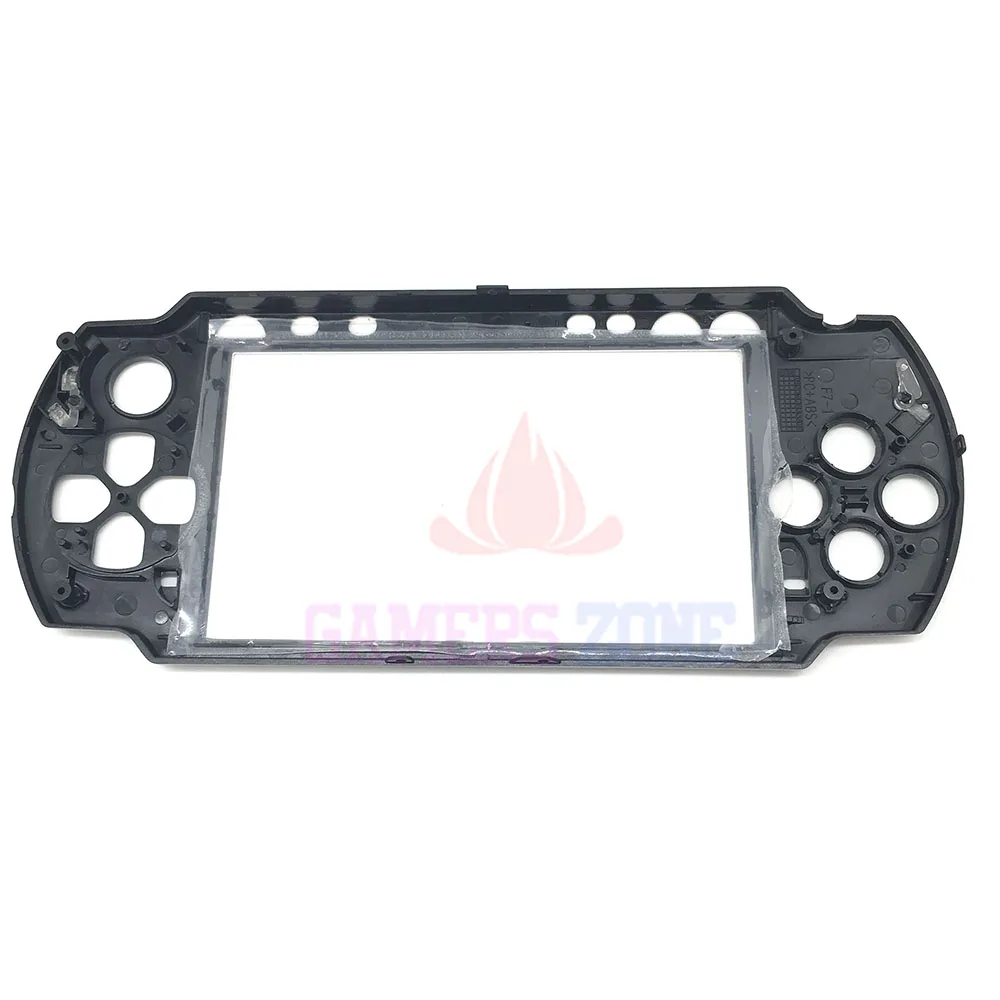 6 шт. черная Передняя Лицевая панель чехол сменная Крышка для консоли PSP 2000