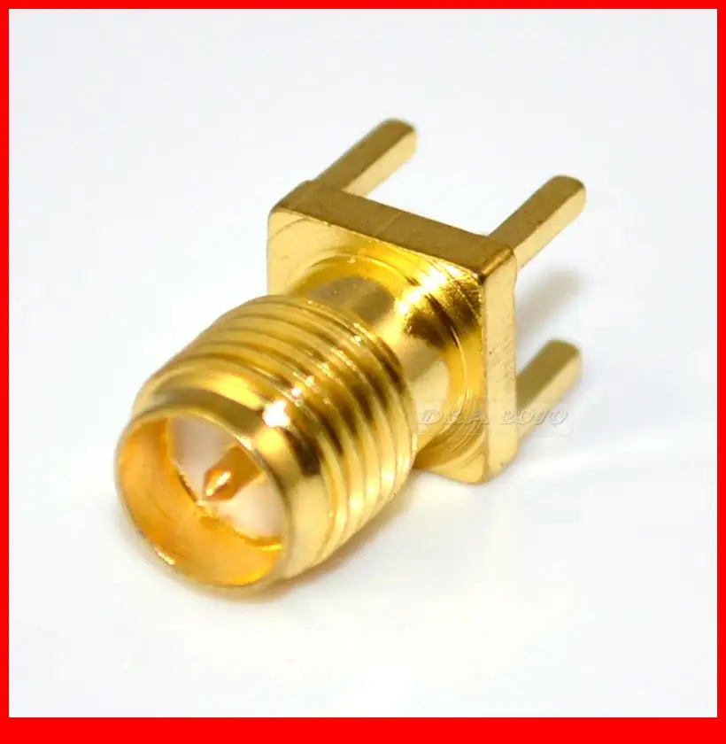 50 шт./лот монтаж печатной платы Женский переходник с прямым разъемом|adapter connector|l