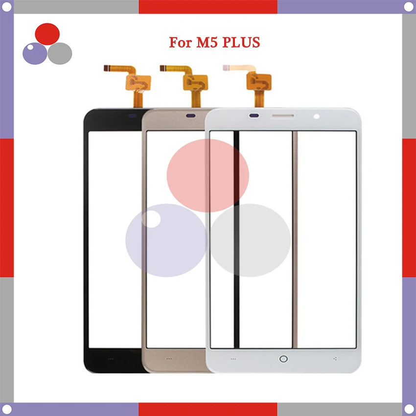 10 шт./лот 5 ''для LEAGOO M5 Plus экран панель Датчик дигитайзер Внешний стеклянный