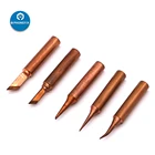 Медные ПАЯЛЬНЫЕ НАКОНЕЧНИКИ серии 900M-T, 45 шт.лот, сварочные головки, принадлежности для пайки, паяльная станция