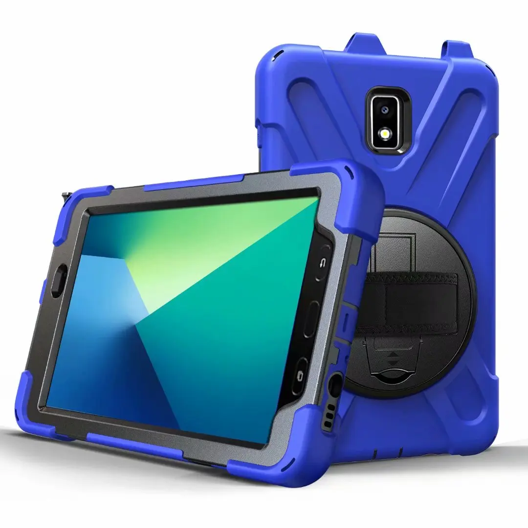 Чехол-броня для samsung Galaxy Tab Active 2 8,0 SM-T395 T390, ремешок на руку, вращающийся на 360, чехол-подставка, чехол для samsung T390 T395, чехол