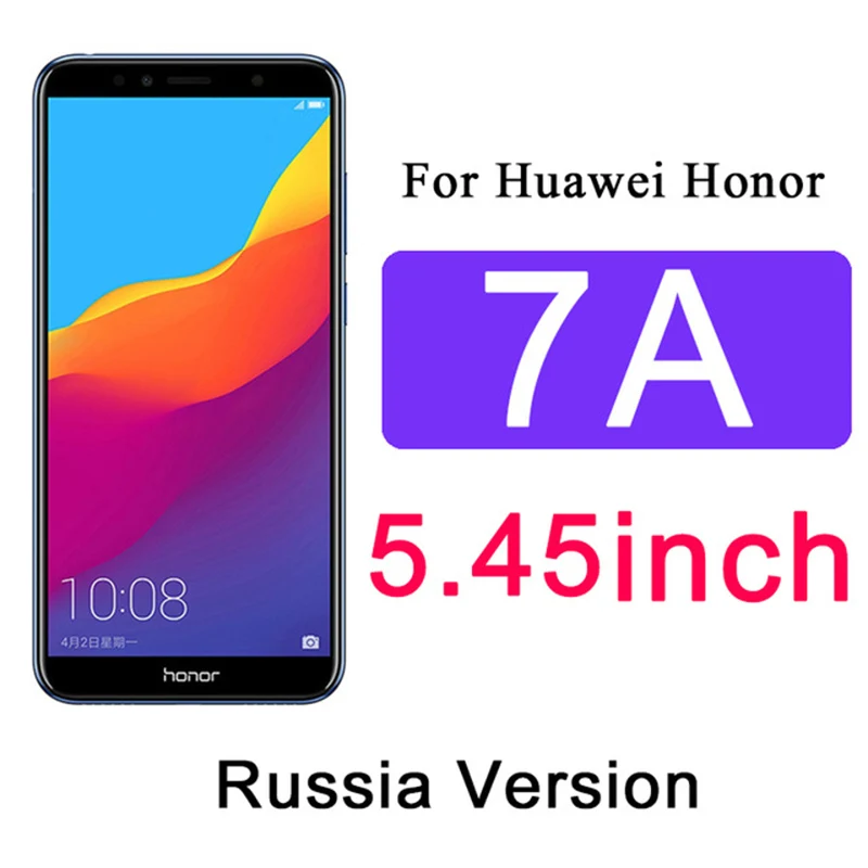 Защитное закаленное стекло для huawei honor 7A Pro 7X 7C honor 7a honor 7C Hono 7 A C X A7 C7 X7 стеклянная защитная пленка - Цвет: Honor 7A 5.45inch