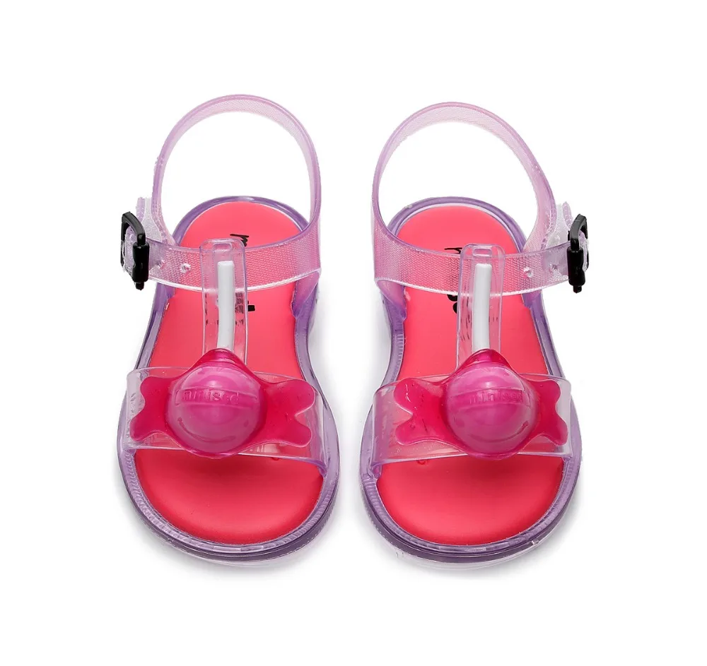 Новинка 2021 Дизайнерские летние сандалии Mini melissa для девочек дышащие детские