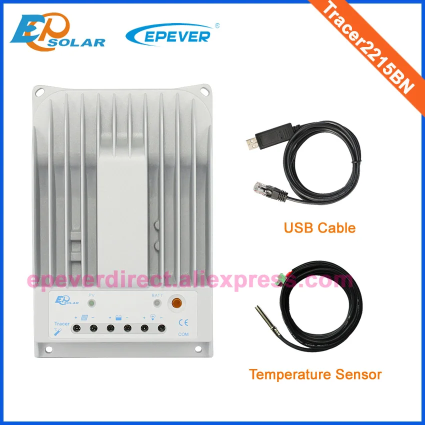 MPPT Tracer2215BN 20A EPsolar домашняя солнечная батарея зарядный регулятор с MT50 USB + датчик