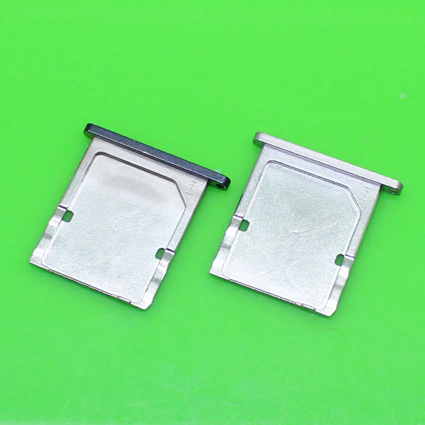 ChengHaoRan 2 Models replacement sim card holder socket slot tray connector for Xiaomi 4 MI are black and white. |