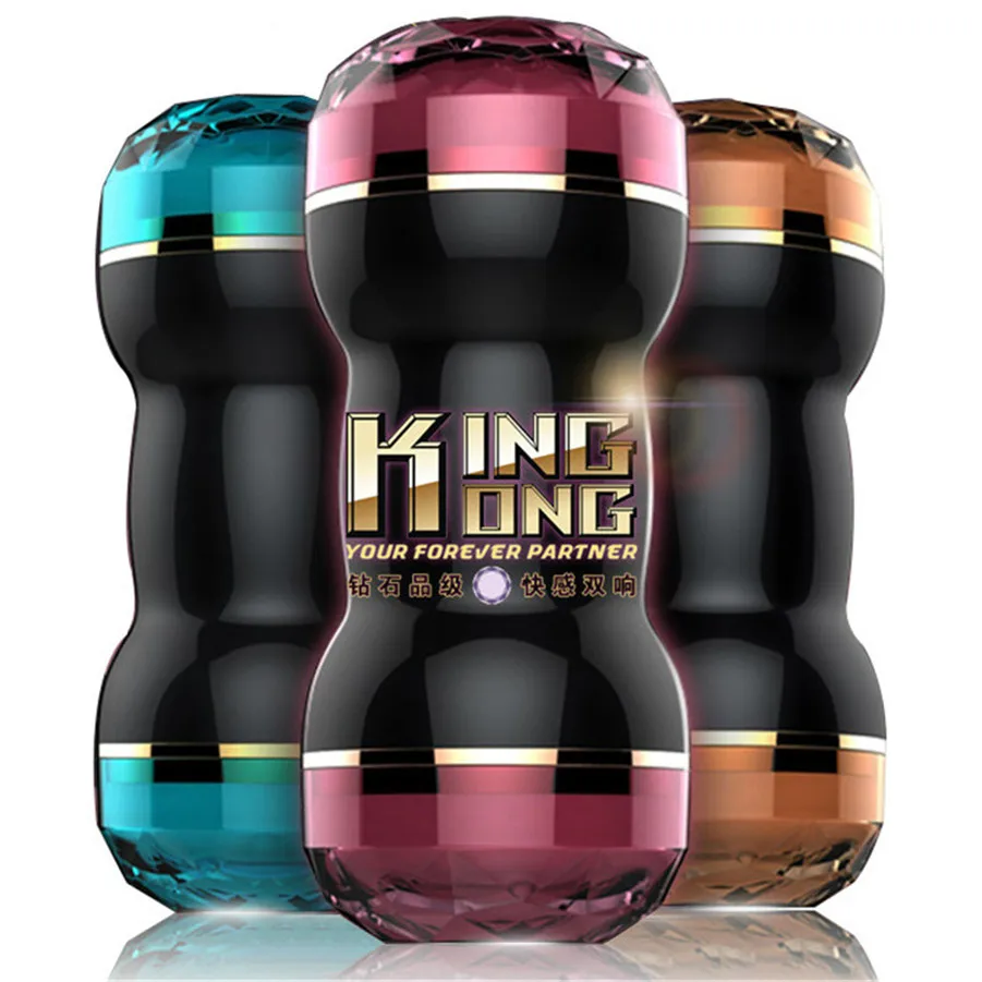 Двойной конец Японский Мужской мастурбатор Реалистичная Вагина реальная