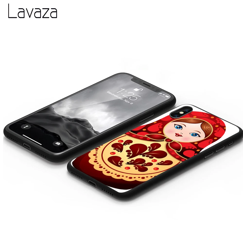 Милые русские куклы Lavaza мягкий силиконовый чехол для Apple iPhone 6 6S 7 8 Plus 5 5S SE X XS 11 Pro MAX
