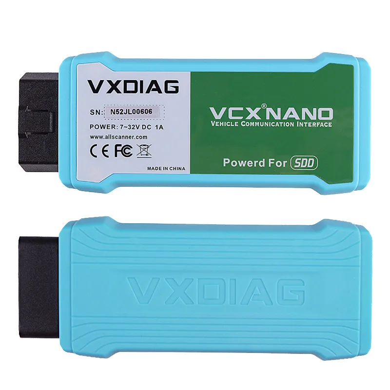 WIFI/USB VXDIAG VCX NANO для Land Rover/Jaguar V141 2 в 1 Автомобильный диагностический инструмент