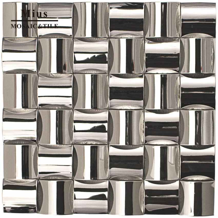 

3D Arch mosaic tile for kitchen backsplash