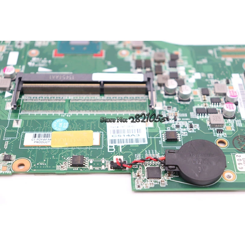 Nokotion для HP 15 D 250 255 747138 001 501 601 материнская плата ноутбука с CPU N3510 на