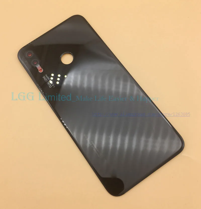 Крышка батарейного отсека Huawei Nova 3e стеклянная крышка корпуса для P20 Lite P20lite задняя